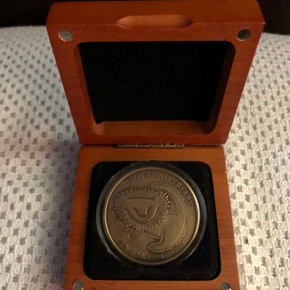 Walt Disney Lion King 15th Anniversary 1994 Bronze Medallion Coin #89/1000 - Picture 2 of 10